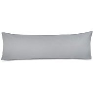 Kvalitex Satin pillowcase for relaxation pillow, dark grey, 50 × 150 cm - Pillowcase