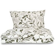 Kvalitex Flannel bed linen Twig green - Bed Linen