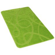 Kvalitex Bathroom mat 60 × 100 cm ellipses green - Bath Mat