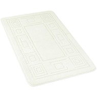 Kvalitex Bathroom mat 60 × 100 cm ornament cream - Bath Mat