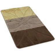 Kvalitex Bathroom mat 60 × 100 cm Helga brown - Bath Mat