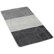Kvalitex Bathroom mat 60 × 100 cm geometry grey - Bath Mat