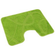 Kvalitex toilet mat 50 × 60 cm ellipse green - Toilet Mat