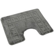 Kvalitex WC mat 50 × 60 cm frame grey - Toilet Mat