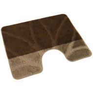 Kvalitex WC mat 50 × 60 cm Helga brown - Toilet Mat