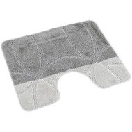 Kvalitex toilet mat 50 × 60 cm geometry grey - Toilet Mat