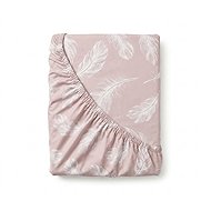 Kvalitex Cotton Fitted Sheet 100 × 200 cm, Shelby, Beige - Bedsheet