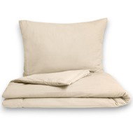 Kvalitex flannel bed linen light beige - Bed Linen