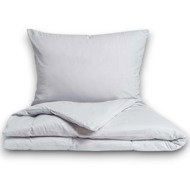 Kvalitex flannel bed linen light grey - Bed Linen