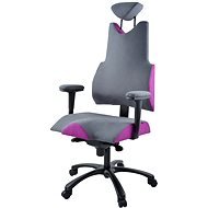 Therapia IBod XXL 7770 sivá / fialová - Kancelárska stolička