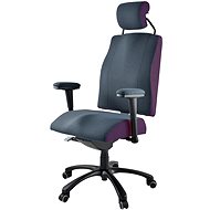 Therapia Supermax 7990 gray / tm. Purple - Office Chair