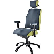 Therapia Supermax 7990 gray / tm. green - Office Chair