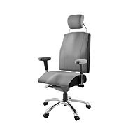 Therapia SuperMax 7992 sivá / čierna - Kancelárska stolička