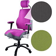 Therapia Xmen 7790 gray / green - Office Chair