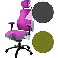 Therapia Xmen 7790 gray / tm. green - Office Chair