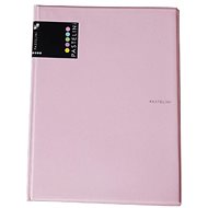 Cardboard P+P Sloha A4 + notebook PASTELINI pink - Document Folder