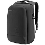 Kingsons Anti-theft Backpack Black 15,6" - Batoh na notebook