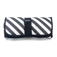 KipKep Napper Changing Pad Black Stripes - fur - Changing Pad