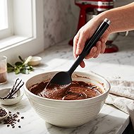 KitchenAid Core Line Silicone Scooping Squeegee, Black - Kitchen Spatula