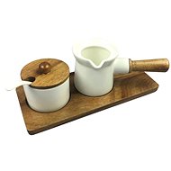 Cream and sugar bowl with spoon Kassel Kinghoff 93559 - Sugar Bowl