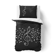 Qualitex cotton Musical 3D 140 × 200, 70 × 90 - Bed Linen