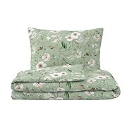 Kvalitex Delux 140 × 200, 70 × 90 cm Magnolia green - Bed Linen