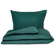 Kvalitex Luxury Collection 140 × 200, 70 × 90 cm dark green - Bed Linen