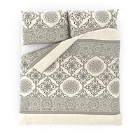 Kvalitex 140 × 200, 70 × 90 cm Bara cream - Bed Linen