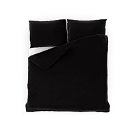 Kvalitex 200 × 200, 70 × 90 cm black - Bed Linen