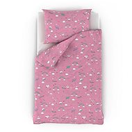 Kvalitex Pink puffs 95 × 135, 45 × 60 cm - Bed Linen
