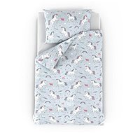 Kvalitex Unicorn grey 95 × 135, 45 × 60 cm - Bed Linen