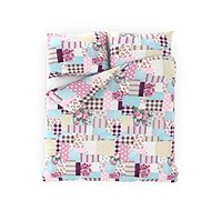 Kvalitex 200 × 200, 70 × 90 cm Patchwork pink - Bed Linen