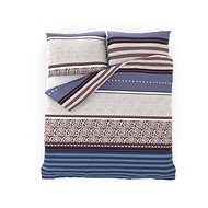 Kvalitex 240 × 200, 70 × 90 cm Stripes blue - Bed Linen
