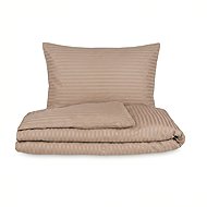 Kvalitex with stripe beige 200 × 240 2 × 70 × 90 - Bed Linen