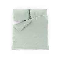 Kvalitex with mint stripe 220 × 240 2 × 70 × 90 - Bed Linen