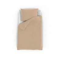 Qualitex beige 95 × 135, 45 × 60 cm - Bed Linen