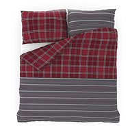 Kvalitex 140 × 220, 70 × 90 cm CAMPUS grey - Bed Linen