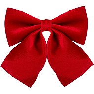 LAALU Bow Red Glossy 20 × 23cm - Ribbon Bow