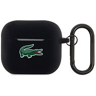Lacoste Liquid Silicone Croc Logo Case for AirPods 3 Black - Headphone Case