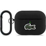 Lacoste Petit Pique Croc Logo Patch Case for AirPods Pro 3 Black - Headphone Case