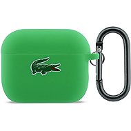 Lacoste Liquid Silicone Croc Logo Case for AirPods Pro 3 Green - Headphone Case
