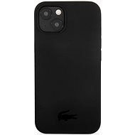 Lacoste Liquid Silicone Glossy Printing Logo Tok az Apple iPhone 13 mini készülékhez - Black - Telefon tok