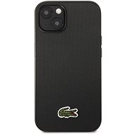 Lacoste Iconic Petit Pique Logo Back Cover for iPhone 14 Black - Phone Cover