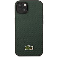 Lacoste Iconic Petit Pique Logo Back Cover for iPhone 14 Dark Green - Phone Cover