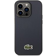 Lacoste Iconic Petit Pique Logo Back Cover for iPhone 14 Pro Blue - Phone Cover
