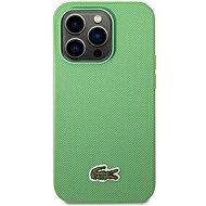 Lacoste Iconic Petit Pique Logo Zadný Kryt na iPhone 14 Pro Max Green - Kryt na mobil