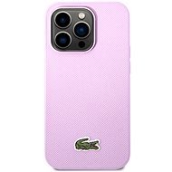 Lacoste Iconic Petit Pique Logo Back Cover for iPhone 14 Pro Max Purple - Phone Cover