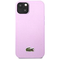 Lacoste Iconic Petit Pique Logo Back Cover for iPhone 14 Purple - Phone Cover