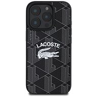 Lacoste Blend Monogram MagSafe Back Cover for iPhone 16 Pro Black - Phone Cover