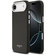 Lacoste PU Leather Champs Elysees MagSafe Back Cover for iPhone Air Black - Phone Cover